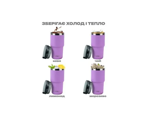 Термокружка Kite 600 мл фіолетова (K24-1206-2)