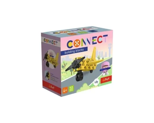 Конструктор Trefl Connect Літак 32 деталі (5900511620429)