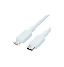 Дата кабель USB-C to Lightning 1.0m PD27W PVC blue Vention (LAKSF)