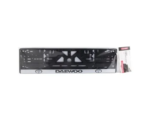 Рамка номерного знака CarLife Daewoo (NH08)