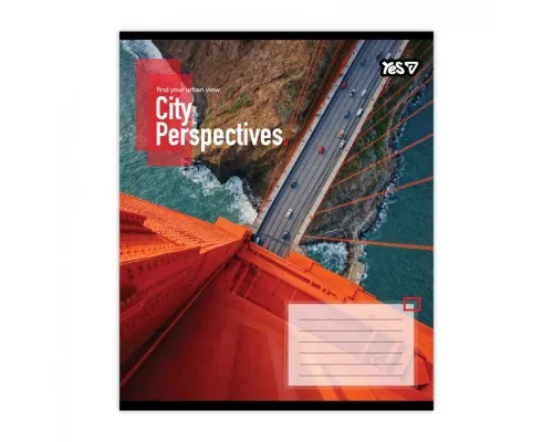 Зошит Yes City perspectives А5 48 аркушів клітинка (769077)