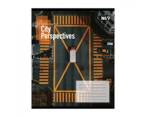 Зошит Yes City perspectives А5 48 аркушів клітинка (769077)