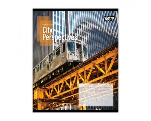 Зошит Yes City perspectives А5 48 аркушів клітинка (769077)