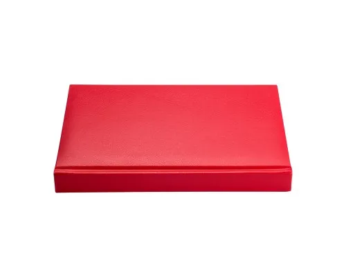 Тижневик Buromax недатований CLASSIC, A5, червоний, штуч.шкіра, 336 сторінок (BM.20980-05)