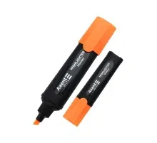 Маркер Axent Highlighter Standard D2505, 1-5 мм клиноп. помаранчевий (D2505-12)