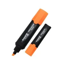 Маркер Axent Highlighter Standard D2505, 1-5 мм клиноп. помаранчевий (D2505-12)