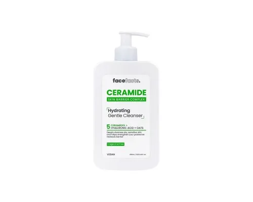 Гель для вмивання Face Facts Ceramide Hydrating Gentle Cleanser З керамідами 200 мл (5031413929874)