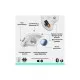 Мишка Logitech Ergo M575S Wireless Trackball Off-white (910-007030)