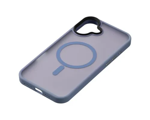 Чохол до мобільного телефона 2E iPhone 16 Plus Soft Touch MagSafe Cover light blue (2E-IPH-16PL-OCLS-LB)