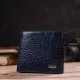 Гаманець Canpellini З натуральної шкіри Синій (21769)