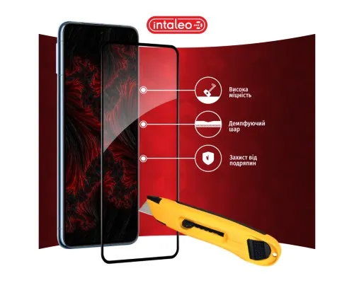 Скло захисне Intaleo Full Glue Google Pixel 8 Pro Black (1283126582745)