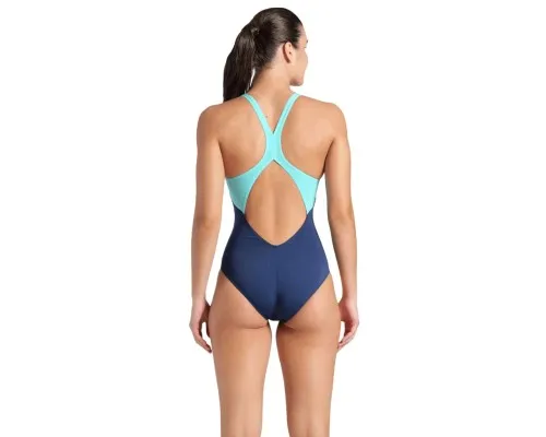 Купальник Arena Dreamhline Swimsuit V Back 008328-780 синій, бірюзовий 36 (3468337419013)