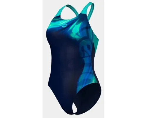 Купальник Arena Dreamhline Swimsuit V Back 008328-780 синій, бірюзовий 36 (3468337419013)