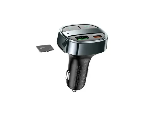 FM модулятор HOCO E70, Black, Box
