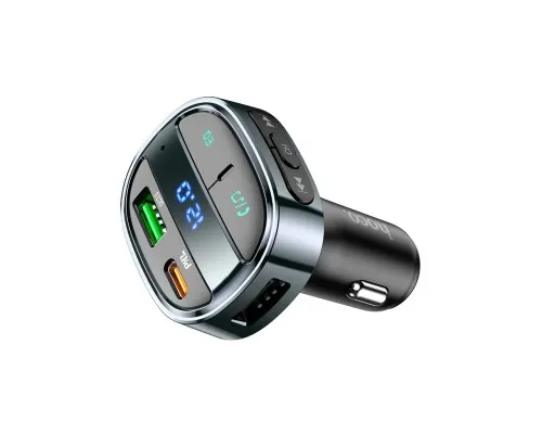 FM модулятор HOCO E70, Black, Box