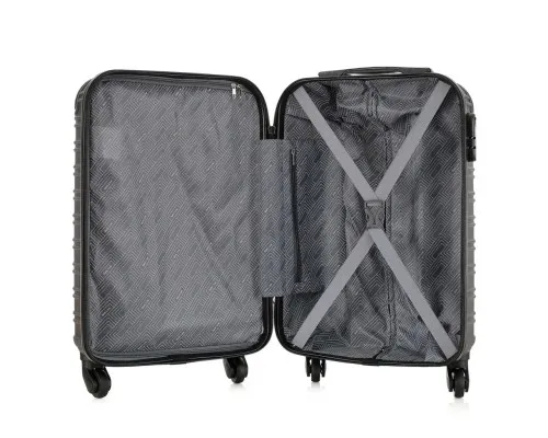 Валіза Semi Line 20" (S) Black (T5953-1) (DAS303424)