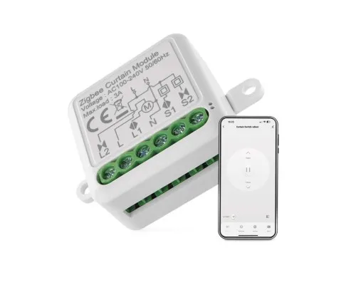 Модуль управління розумним будинком EMOS H5109 Smart Motor Control ZigBee 3.0 Single Channel (H5109)