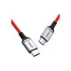 Дата кабель USB 2.0 AM to USB-C 1.0m US294 red Ugreen (60186)