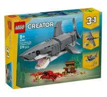 Конструктор LEGO Creator Люта акула зі скринею скарбів (31381)