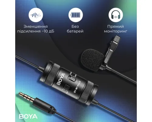 Мікрофон Boya BY-M1 Pro II Black (BY-M1 Pro II)