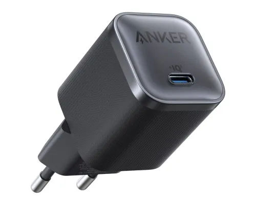 Зарядний пристрій Anker USB-C 45W Nano Charger black (A2692L11)