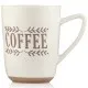 Чашка Ardesto Coffee, 340мл, кераміка, білий (AR3079)