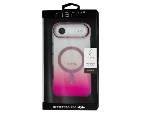 Чохол до мобільного телефона BeCover FIBRA Shock-Proof MagSafe Apple iPhone 17 Air Pink (715458)