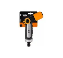 Пістолет для поливу Neo Tools CLICK, пістолетний, 2 функції, 0.242кг (15-707)