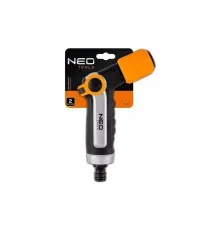 Пістолет для поливу Neo Tools CLICK, пістолетний, 2 функції, 0.242кг (15-707)