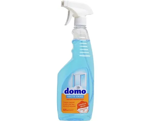 Засіб для миття скла Domo Синій 525 мл (4820024947237)