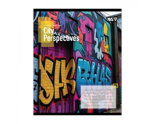 Зошит Yes City perspectives А5 48 аркушів лінія (769078)