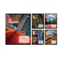 Зошит Yes City perspectives А5 48 аркушів лінія (769078)