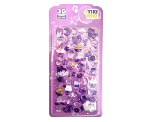 Стікер-наклейка Tiki Wiki Набір 3D-наліпок серії Crystal – Тікі зоряні сни (25ESE009-07)
