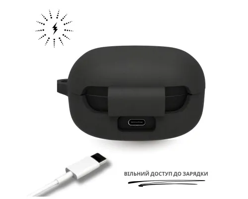 Чохол для навушників BeCover Silicon для Samsung Galaxy Buds Black (715893)