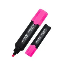 Маркер Axent Highlighter Standard D2505, 1-5 мм клиноп. рожевий (D2505-10)