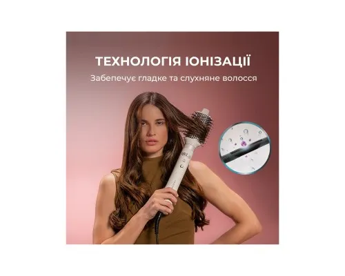 Стайлер Cecotec Bamba CeramicCare 8in1 AirGlisse Gyro Champagne (A01_EU01_112528)