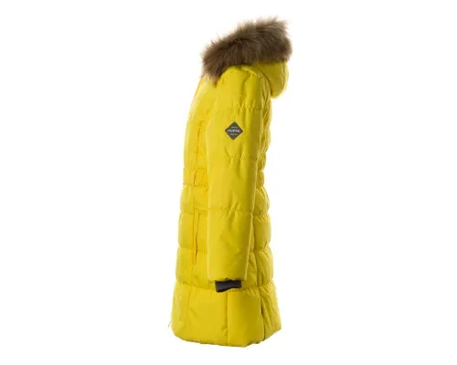Пальто дитяче Huppa YACARANDA 12030030 жовтий 122 (4741632039285)