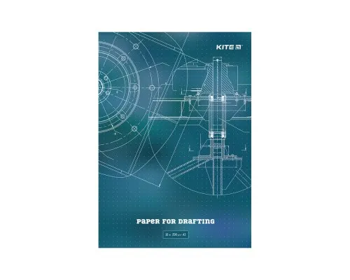 Папір для креслення Kite А3, 10 аркушів, 200г/м2 (K23-270)
