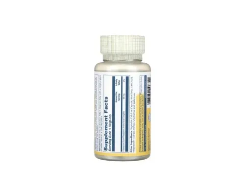 Мінерали Solaray Калій, 99 мг, Potassium, 100 вегетаріанських капсул (SOR-04670)
