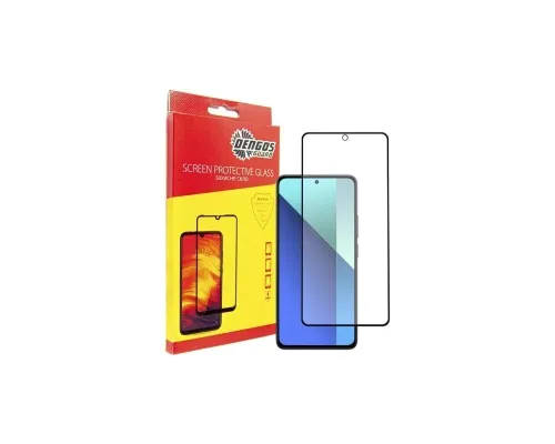 Чохол до мобільного телефона Dengos Kit for Xiaomi Redmi Note 13 4G case + glass (Mint) (DG-KM-62)