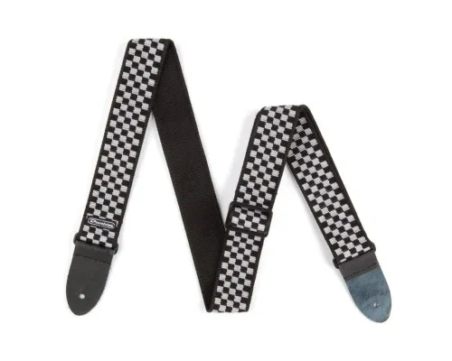 Ремінь для гітари Jim Dunlop Classic Black / White Check Strap (D38-31BK)
