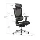Офісне крісло Mealux S8 Air Black (HF-S8P M/B)