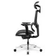 Офісне крісло Mealux S8 Air Black (HF-S8P M/B)