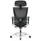 Офісне крісло Mealux S8 Air Black (HF-S8P M/B)