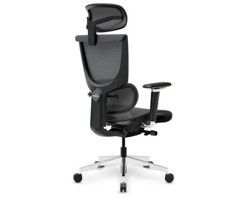 Офісне крісло Mealux S8 Air Black (HF-S8P M/B)