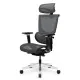 Офісне крісло Mealux S8 Air Black (HF-S8P M/B)