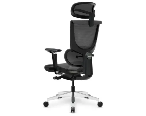 Офісне крісло Mealux S8 Air Black (HF-S8P M/B)