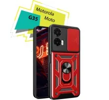 Чохол до мобільного телефона BeCover Military Motorola Moto G35 Red (713092)