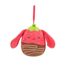 Брелок Squishmallows на кліпсі – Кролик Гунда 9 см (SQCP00464)