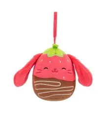 Брелок Squishmallows на кліпсі – Кролик Гунда 9 см (SQCP00464)